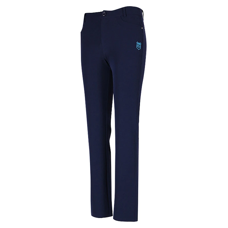 Pgm Женские Штаны Для Гольфа высокая эластичная спортивная одежда карандаш брюки для тенниса темно-синий