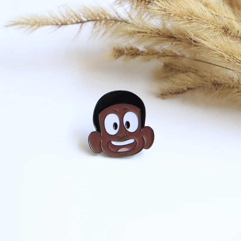 

Cartoon Boy Brooches Craig of the Creek Enamel Pin for Boys Girls Lapel Pin Hat/bag Pins Denim Jacket Women Brooch Badge SC4524