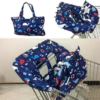

Infant Child Supermarket Shopping Cart Seat Cushion Chair Cushion Protection Safe Travel Portable Cushion