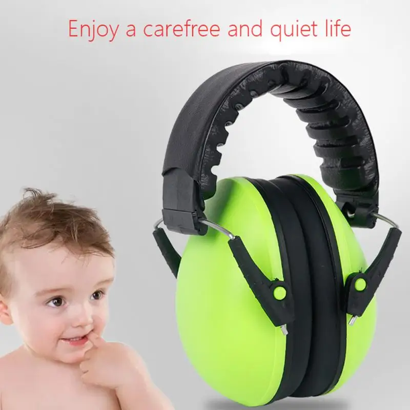 Baby Infant Soft Earmuffs Adjustable Ear Muffs Toddler Hearing