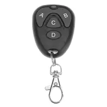 Универсальный 433 МГц 4 ключа дистанционного управления электрические ворота гаражные двери умный пульт дистанционного управления