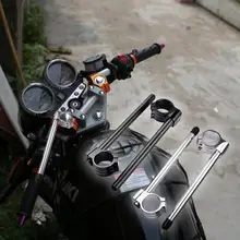 41 мм/1.61in мотоциклетные запчасти ручной бар клип ЧПУ провода резка спортивный автомобиль Streetcar Refitment алюминиевый сплав Руль