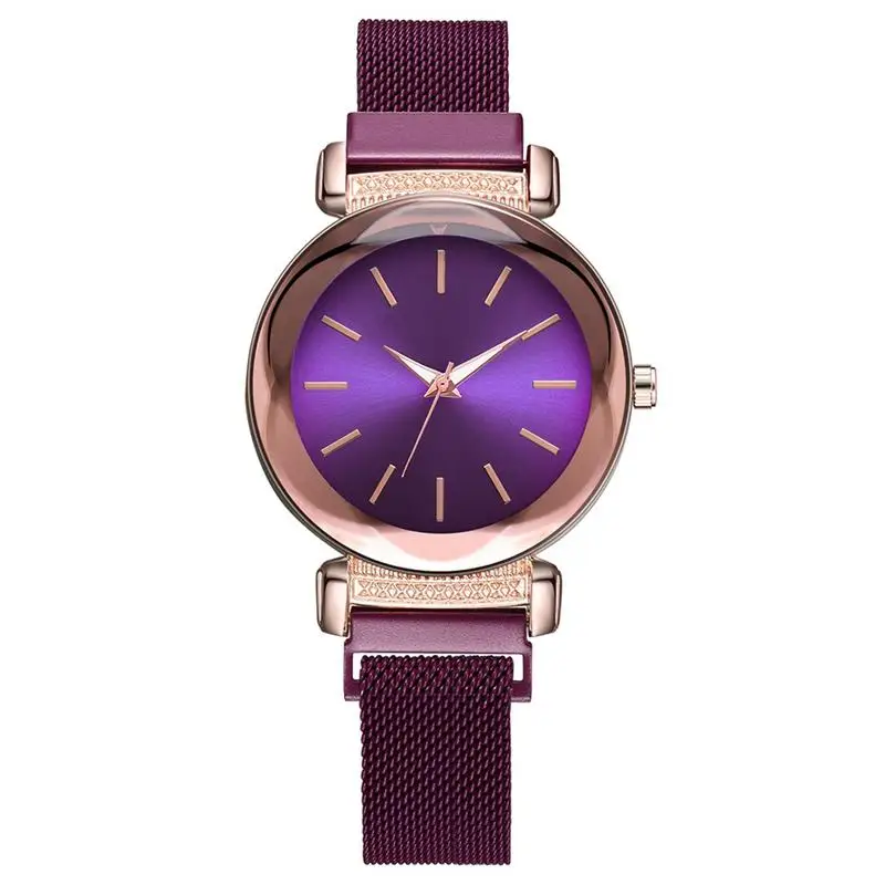 

Personality Simple Blue-faced Trend Alloy Watch Fashion Diamond-encrusted Strap Simple And Elegant Dial Ladies Quartz Watch