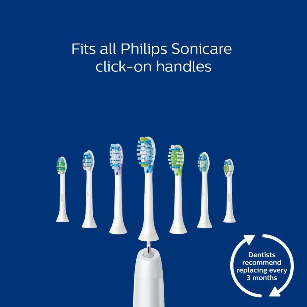 Для Philips Sonicare Premium налет Управление Съемные насадки для зубной щетки HX9044/95 HX6930 HX9340
