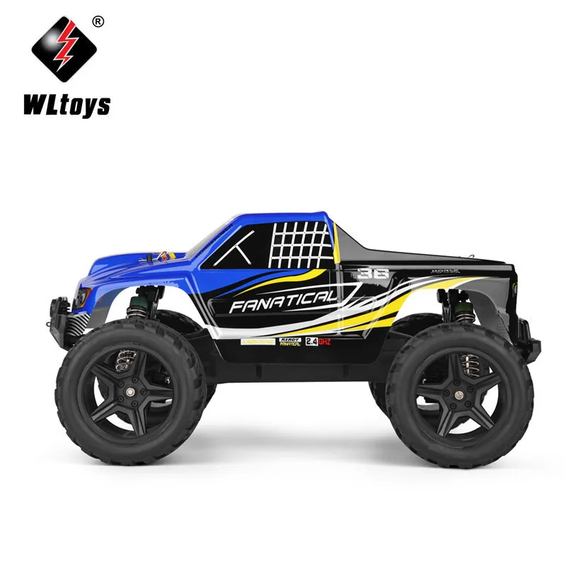 WLtoys A323 2.4GHz 2WD 1/12 Scale High Speed Brushed Electric RTR RC Car Model Remote Control Toys Cars Big Wheels Truck Toys