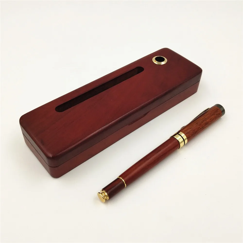 Pen Creative Business Gifts Office Supplies Pen Holder Belt Box Set,Wooden Pen Gift Box Set,Creative Gift Set