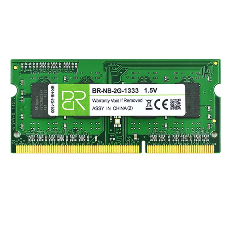 BR PC Рамс DDR3 1,5 В DIMM для Тетрадь
