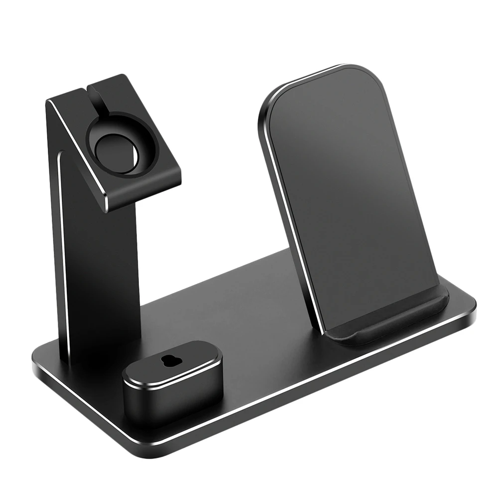 

Hot TTKK 3-In-1 Phone Wireless Charger,Charging Dock Station,For Iphone I-watch Airpods