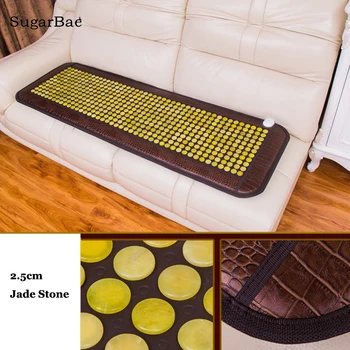

Heating masajeador Jade Mattress Full Body Pain Relief Sofa Mat For Sale