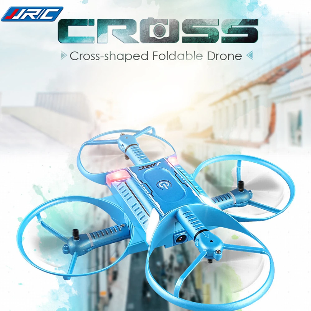 

JJRC H60 Foldable HD Camera RC Drone WiFi FPV 720P Camera G-Sensor Control Waypoint Quadcopter RTF LED Light For Night Flight