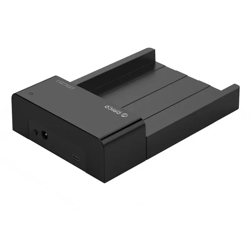  Puerto de disco duro Orico 6518C3-G2-Bk de 35 pulgadas Sata de 10Gbps a Usb 31 Gen2 tipo C Hdd caja