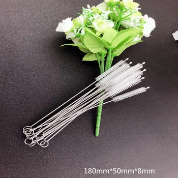

200pcs/lot Free CPAM/ ePacket shipping 17.5cm straw brush Straw Cleaning Brushes Round Pipe Cleaning Wire Brush Cleaning Brushes