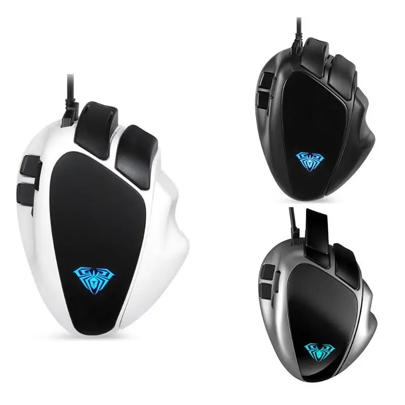 

USB Wired Competitive Gaming Mouse S10 Gaming Macroprogramming USB Wired 4000DPI 7 Buttons Mechanical Mouse for Overwatch