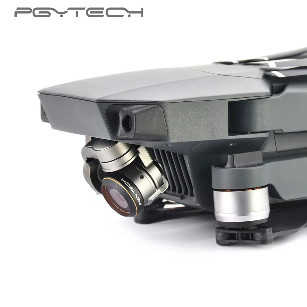 PGYTECH для Mavic Pro фильтр объектива 4 шт./компл. ND4 8 16 32 оправой HD мультипросветление с каждой стороны-Слои покрытие снижение Camrea объектив для DJI Mavic Pro Аксессуары