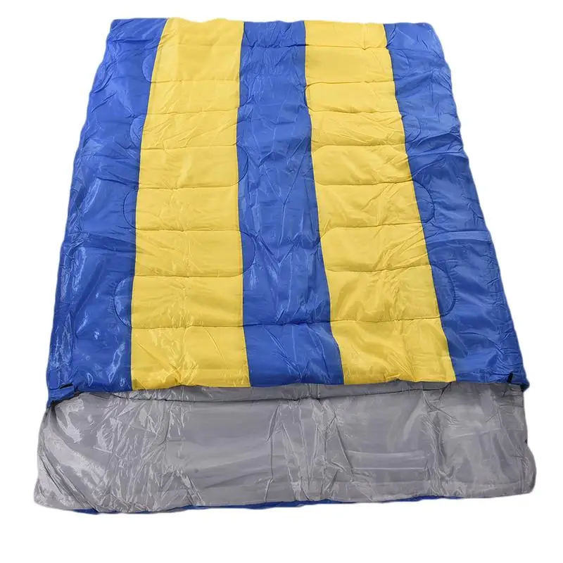 

Couple Double Sleeping Bag Camping Tents Outdoor Ultralight Winter Cotton Sleeping Bag Adult Hiking Large Size Bolsa De Dormir