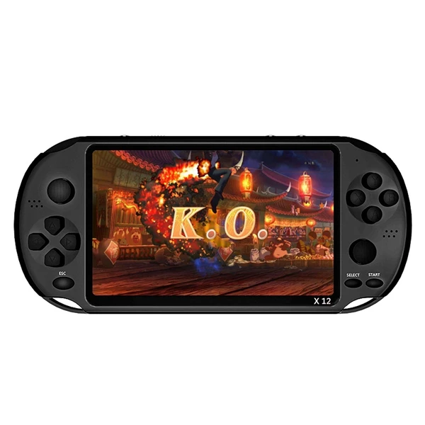 Powkiddy 5 1 дюймов 8G Ретро игровая консоль HD экран двойной джойстик Ручной игровой