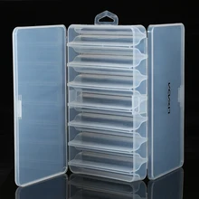 14 отсеков Коробка для рыболовных снастей Пластиковые Крючки приманка для хранения квадратный чехол для рыболовных снастей ящик для сортировки