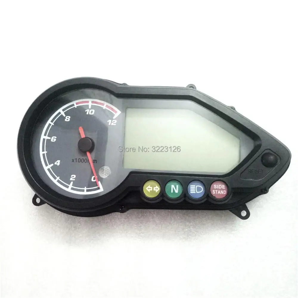 Мотоцикл инструмент Электронный одометр спидометр Speedo Тахометр для BAJAJ Pulsar