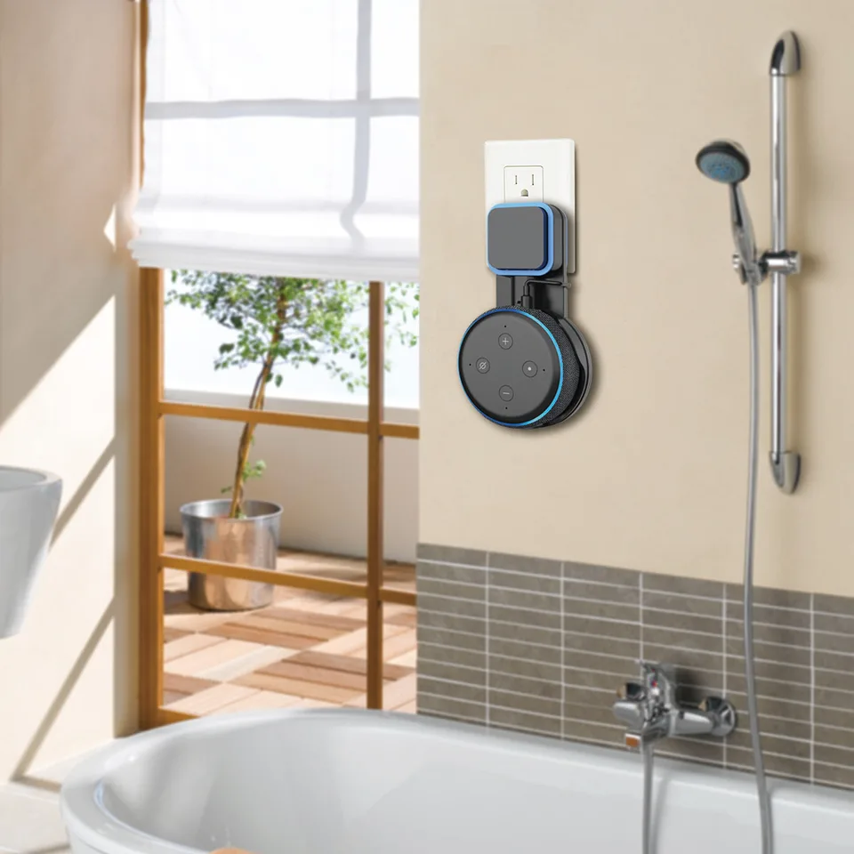 amazon echo in the bathroom