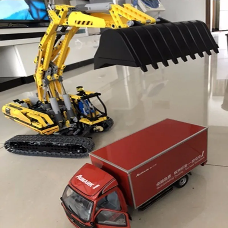 

Spelling 20007 And Technology Remote Group Excavating Machinery Spelling Insert Assembling Lepin 1123pcs Building Block Toys