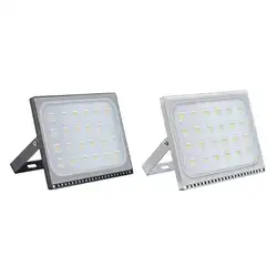 150/200/300/500 W Ультратонких прожектор AC 110 V IP65 144/216/288/ 432LED Spotlight открытый двор лампы Алюминий + PC SMD 2835