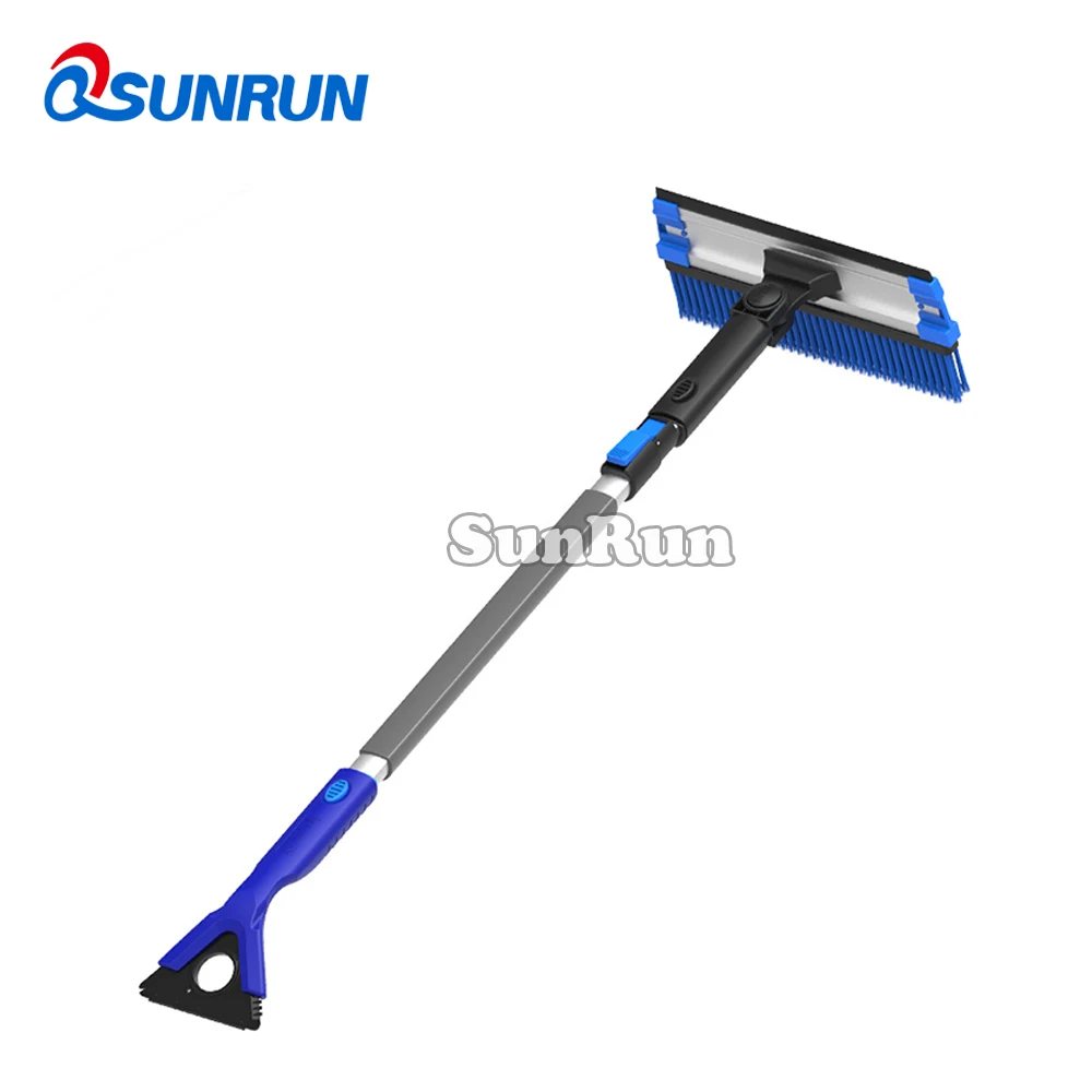 

Snow removal shovel car use with multi-function telescopic cleaning snow brush tool car scraping frost De icing winter supplies