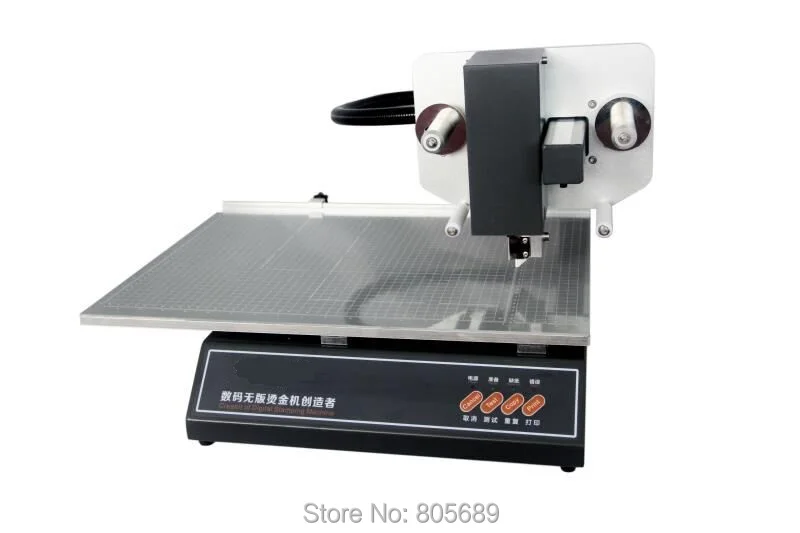 digital Hot foil stamping machine adl-3050a printer Aluminum foil printing Business cards