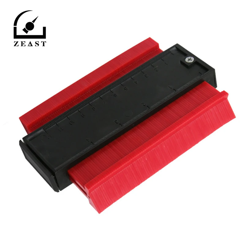 

120mm 5 Inch Width Plastic Profile Copy Gauge Contour-gauge Duplicator Wood Marking Tool Tiling Laminate Tiles General Tools