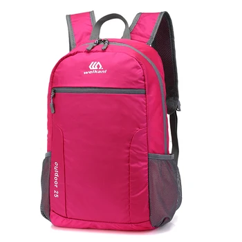 

WEIKANI 25L Ultralight Packable Backpack Waterproof Shoulder Bags Foldable Outdoor Sport Camping Hiking Cycling Handy Travel D