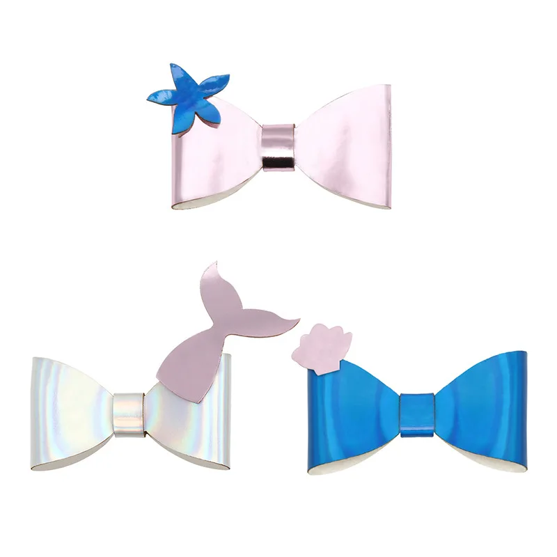 Mermaid Cheer Bow Girls large hair bow cute bow sea