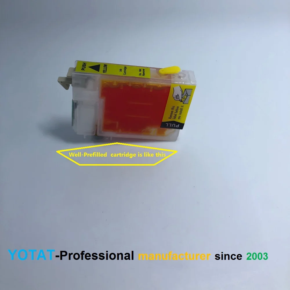 YOTAT перезаправляемый картридж T0711 T0712 T0713 T0714 для Epson D120 D78 D92 DX5000 DX4000 DX4050 DX4400 DX4450 принтер