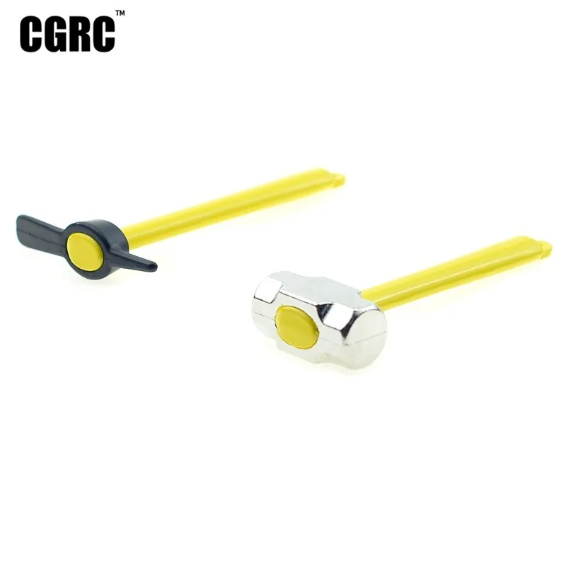 

All Metal Simulation Hoe Hammer For 1/10 Rc Crawler Car Traxxas TRX4 D90 D110 Axial Scx10 90046 RC4WD CC01