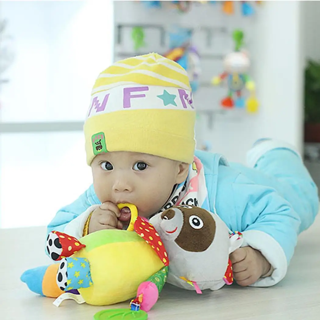 Babyfans soft Cotton Child Musical baby Rattle crib mobile musical bed