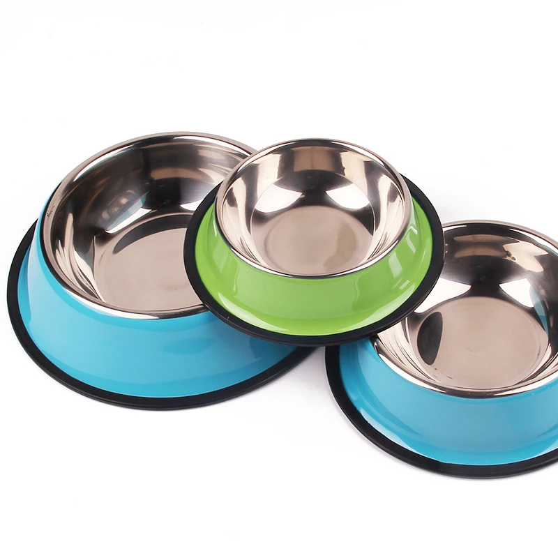 

Pet Dog Bowls Customized Puppy ID Tag Personalized Nameplate Dog Bowl For Small Medium Large Dog Cats