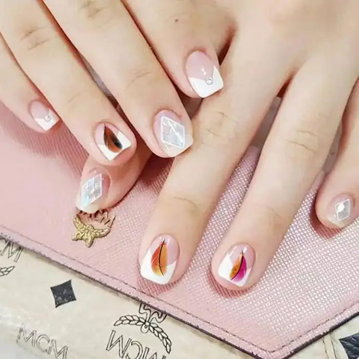 Дизайн пальчиковые наконечники Подарок Повседневная Коллекция DIY наклейки для