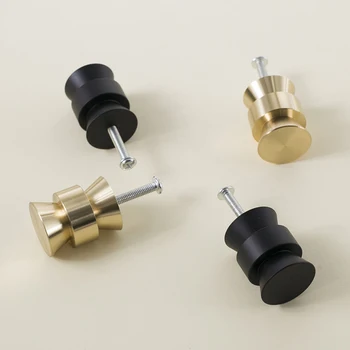 

Candy Shape /brass Knob Cabinet Knob Handle Dresser Gold Knobs Drawer Pulls Handles Antique Kitchen Furniture Hardware