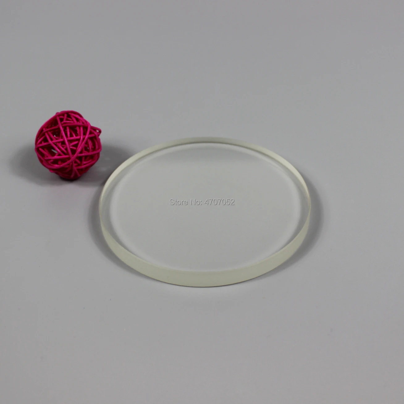 

Transparent Fused Sheet Diameter 15mm*1mm Quartz Glass Round Plate