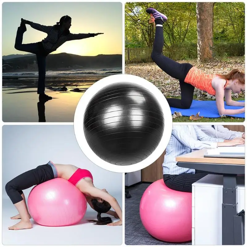 

85cm 1600g Yoga Ball Gym/Household Explosion-proof Thicken Yoga Ball Smooth Surface