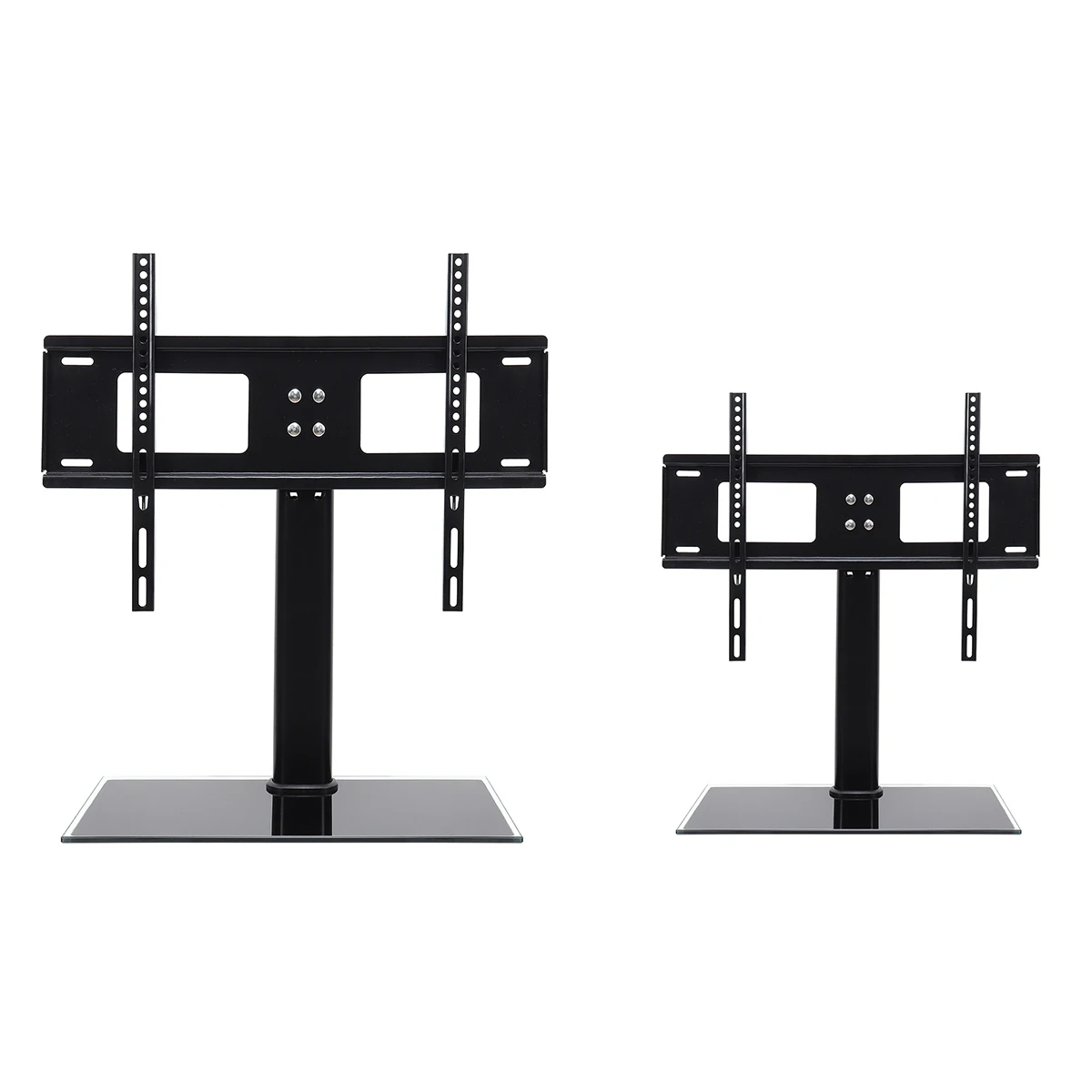 

Black Universal Tabletop TV Stand Base Vesa Pedestal TV Mount Rack for Flat LCD LED 26''- 55'' Television Accessories Parts