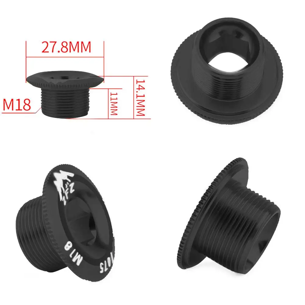 Крышка шатуна винт Кепки M20 M15 M18 система для MTB крышка Алюминий bmxроуд