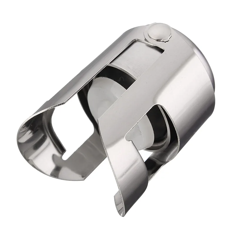 

Stainless Steel Champagne Stopper Wedding Bar Wine Stopper Bottle Stopper Cork Plug Sealer Pourers