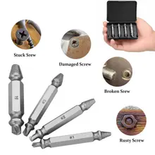 Best Price 4Pcs Broken Bolt Remover Extractor Drill Bits Easy Out Stud Reverse Damage Screw Holiday DIY Decorations Best Price 4Pcs Broken Bolt Remover Extractor Drill Bits Easy Out Stud Reverse Damage Screw Holiday DIY Decorations