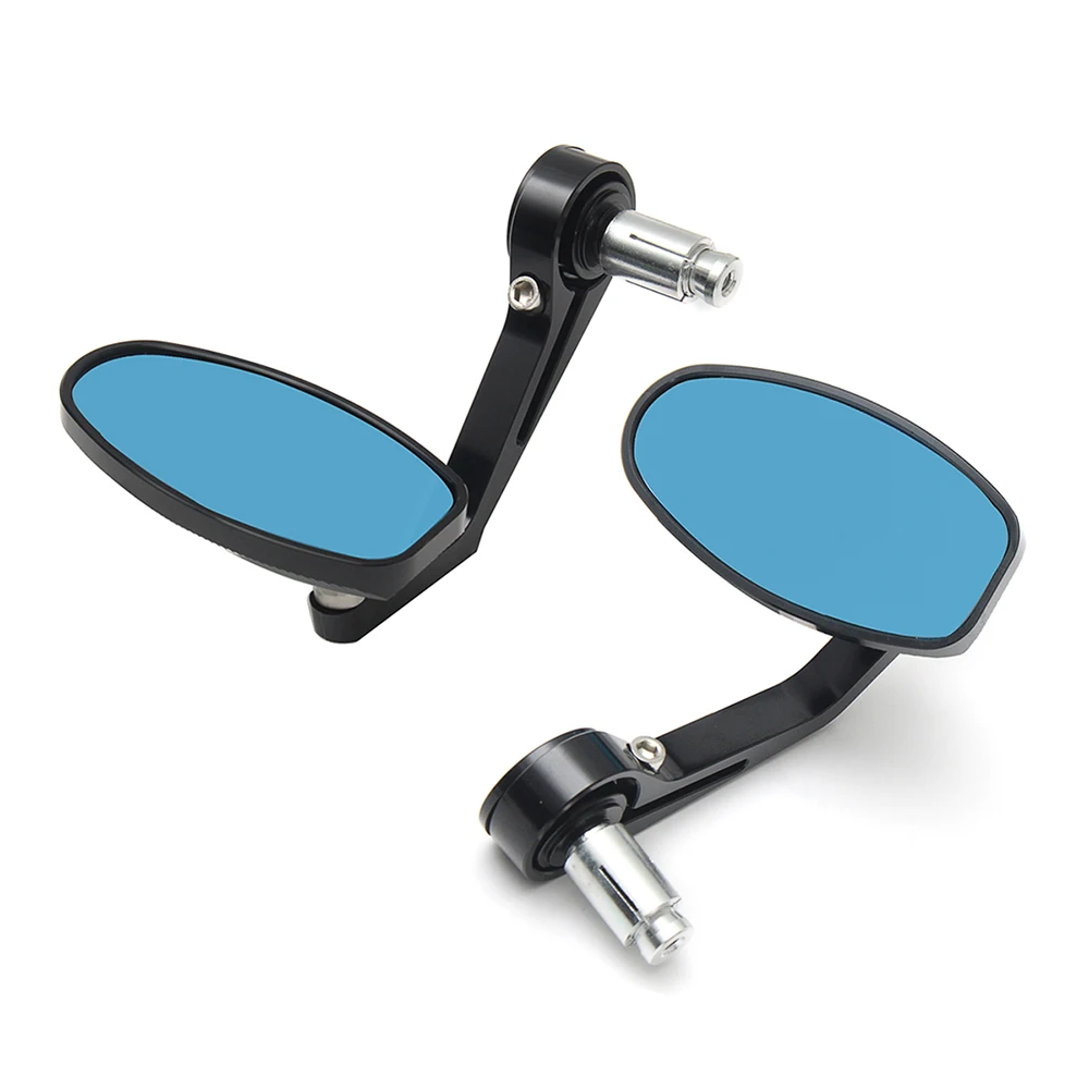 Specchi Retrovisori Neri Con Estremità A Barra Per Moto Cnc Da 2 Pezzi Per Triumph Speed Triple Car Styling
