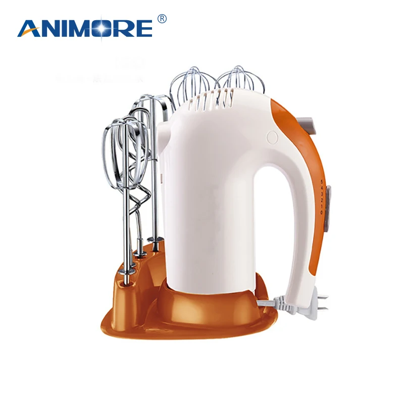 

ANIMORE 5 Speed Dough Hand Mixer Egg Beater Food Blender Multifunctional Food Processor Ultra Power Electric Kitchen Mixer FM-04