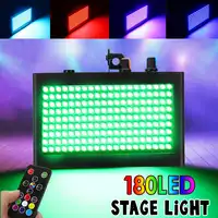180 светодиодный 35 Вт красочные стробоскоп световая Лазерная проектор сценический свет rgb звуковая активация DJ диско-музыка рождество KTV
