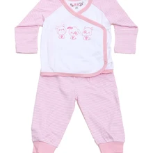 LeJIn/комплект одежды для маленьких мальчиков и девочек; повседневная одежда для новорожденных; сезон весна-осень; хлопок; вязаный