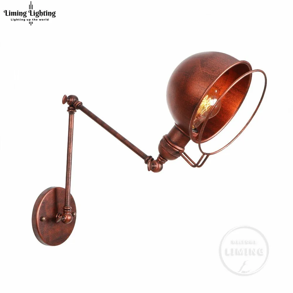 Retro Industrial Decor Vintage Sconce Wall Lights Adjustable Arm Bedroom Study Wandlamp Led Wall Lamp Antique Fixture Lighting Retro Industrial Decor Vintage Sconce Wall Lights Adjustable Arm Bedroom Study Wandlamp Led Wall Lamp Antique Fixture Lighting