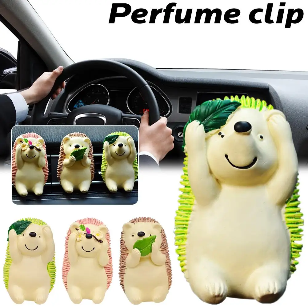 

Car Accessories Air Vent Perfume Clip Air Freshener Car Outlet Hedgehog Shape Random Fragrance Not Contain Alcohol Wholesale