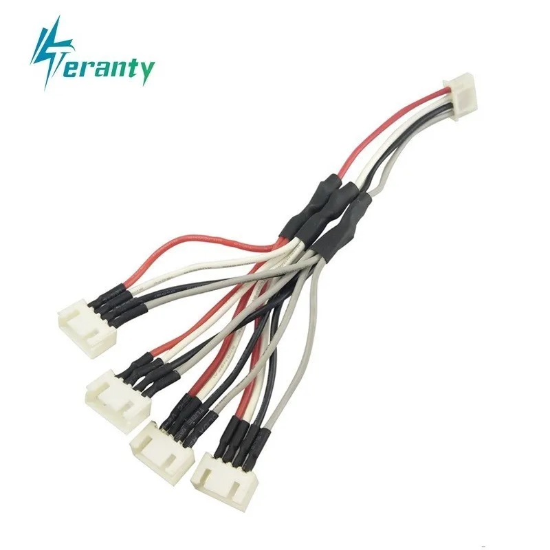 XH 3.7V 1S Balance Wire Extension Battery Adapter Cable Li-PO Connector 10CM x 5