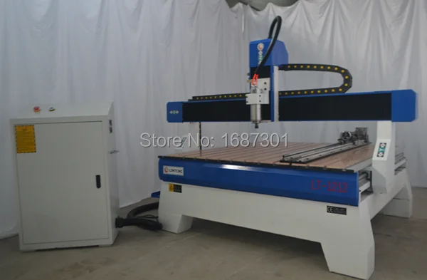 

Shandong Jinan 1212 4axis 2.2kw spindle milling 6090 1212 1313 1224 1325 wood cnc router with FOB CIF price